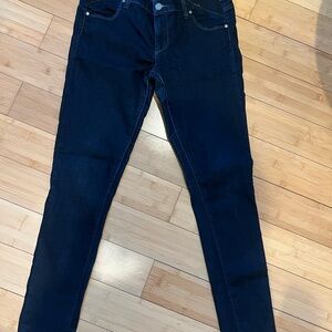 PAIGE Dark Indigo Skinny Jeans